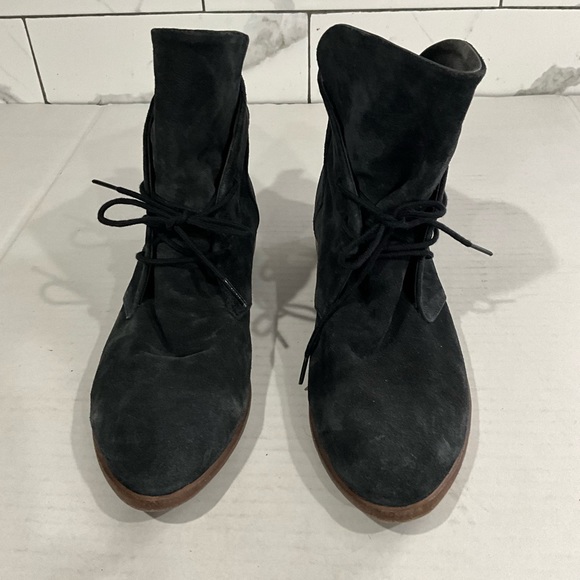 P. Monjo ankle suede boots - Picture 2 of 4